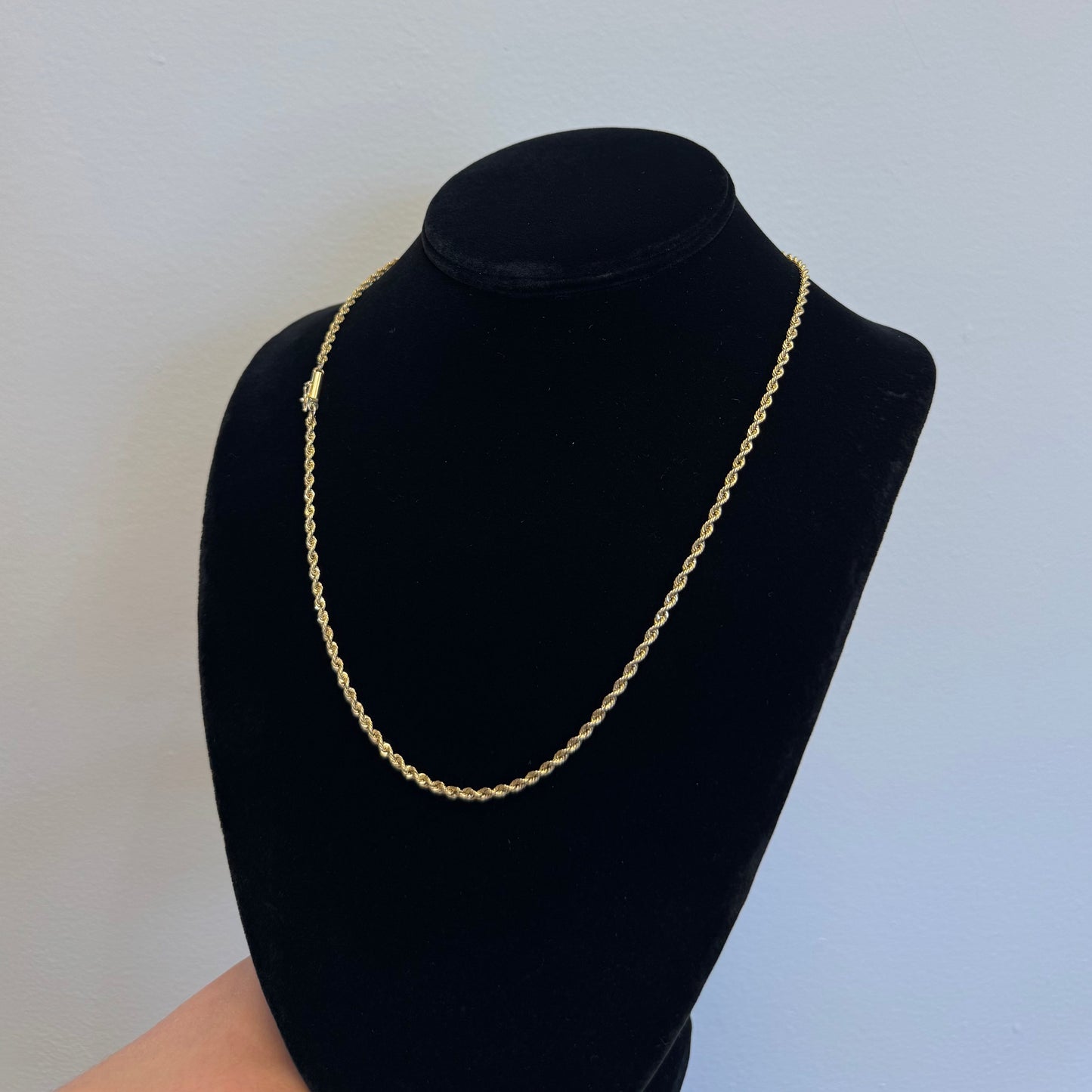 14k Rope Necklace