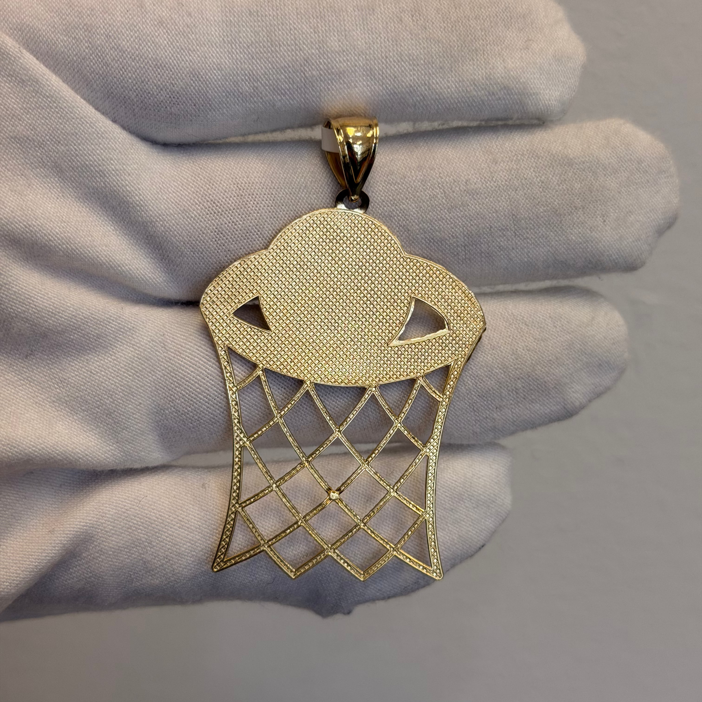 10k Basketball Pendant