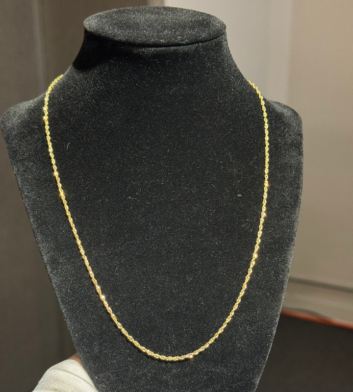 10k Singapore Necklace