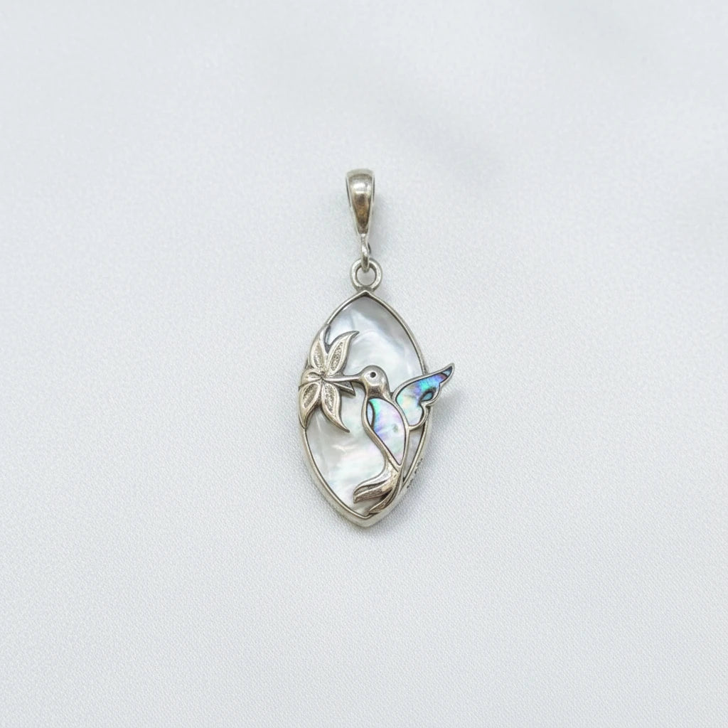 Sterling Silver Humming Bird pendant