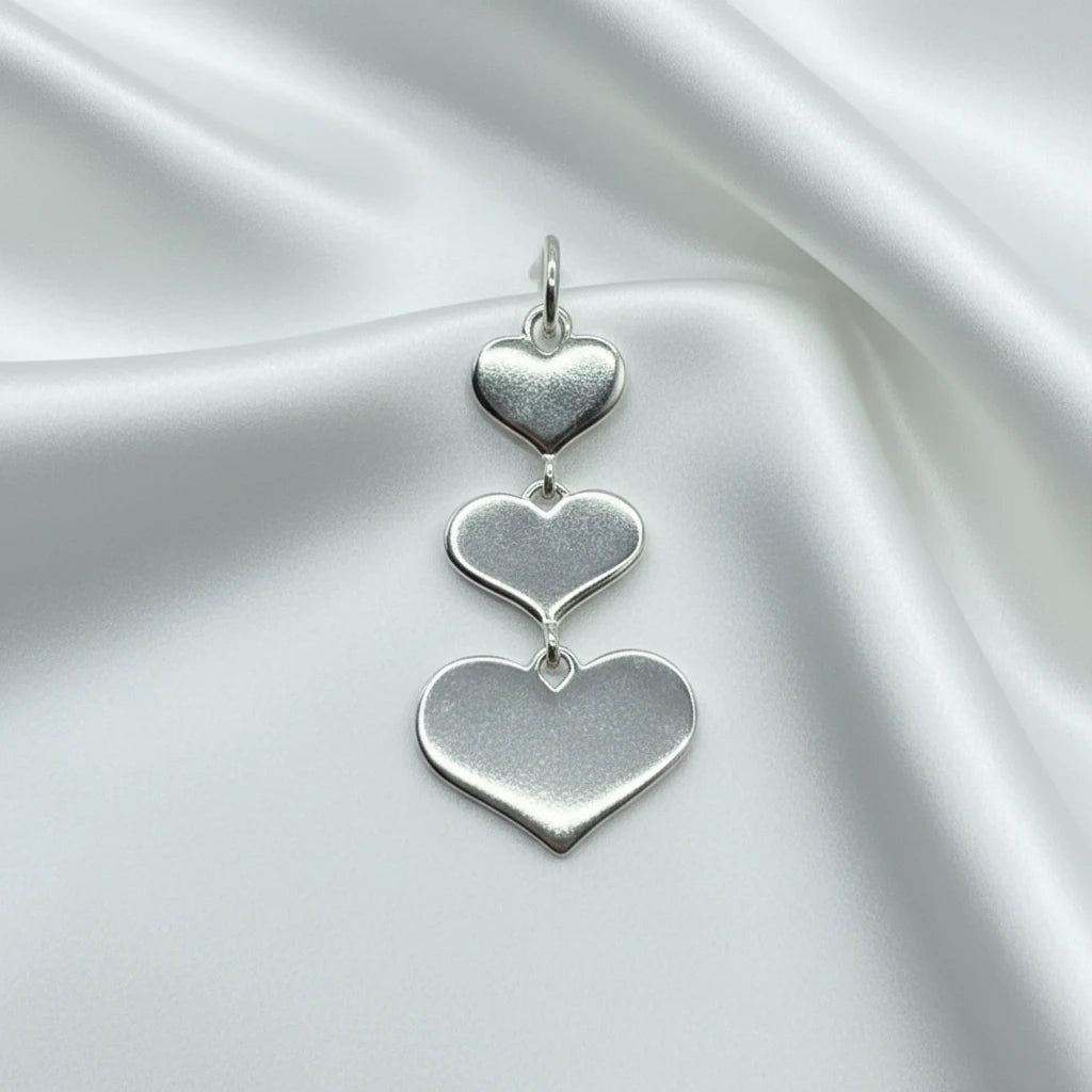 Sterling Silver Heart Dangle pendant