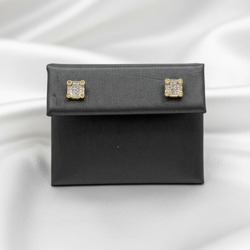 10k Diamond Earrings
