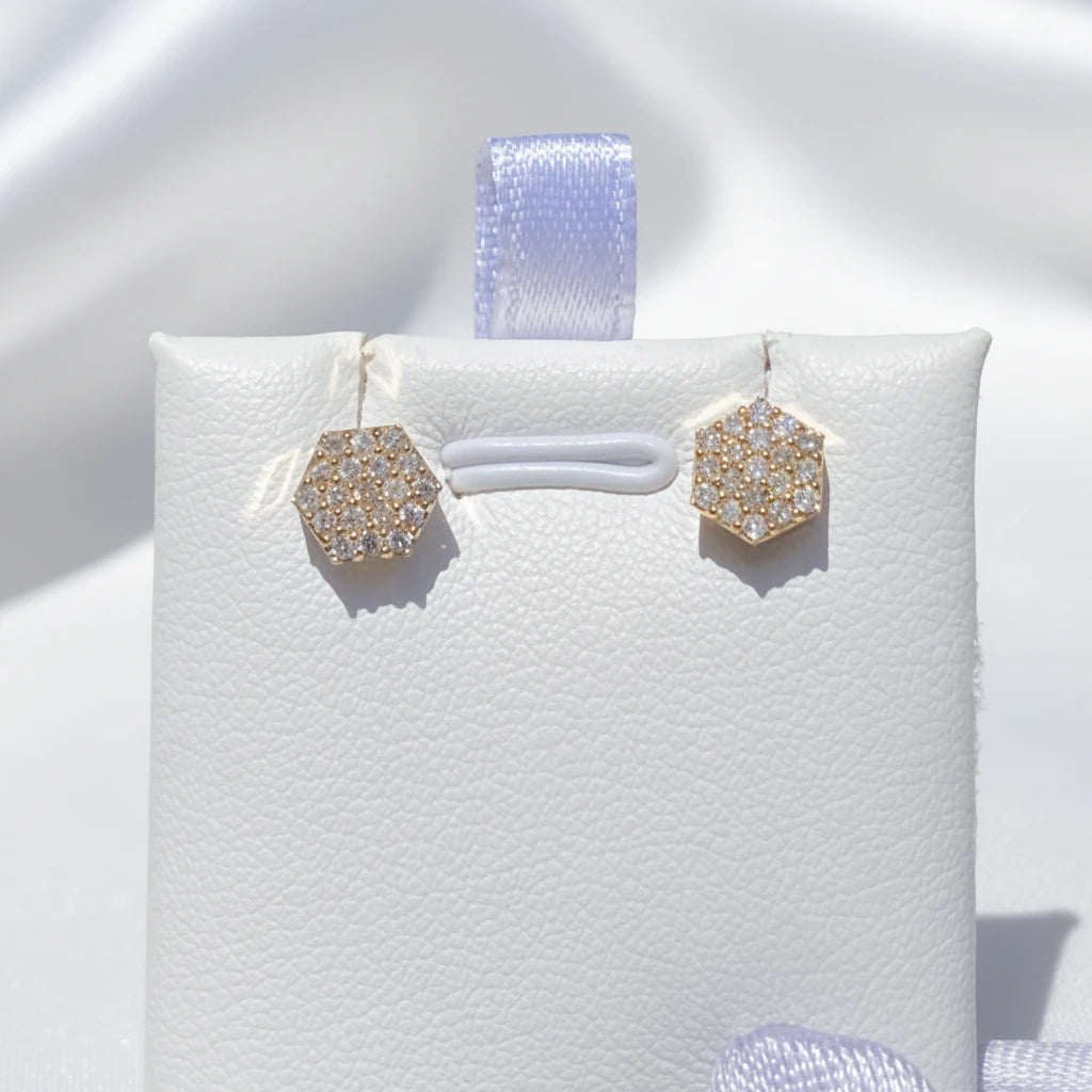 10k Diamond earrings