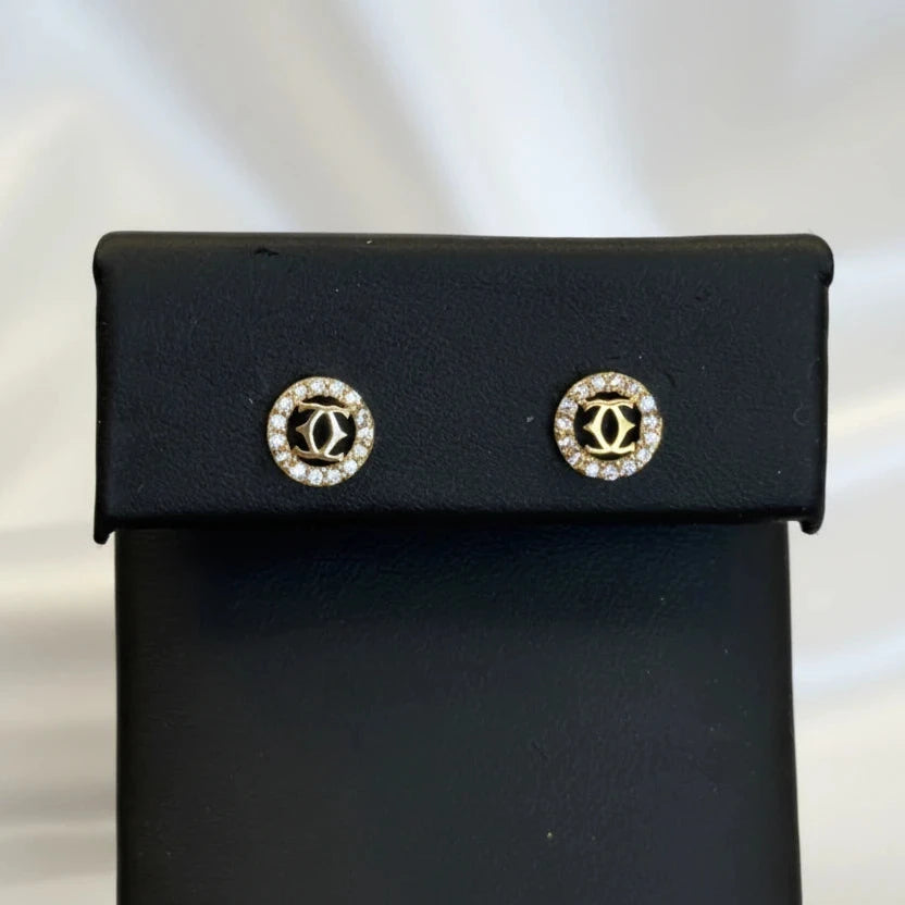 10k Cz Earrings