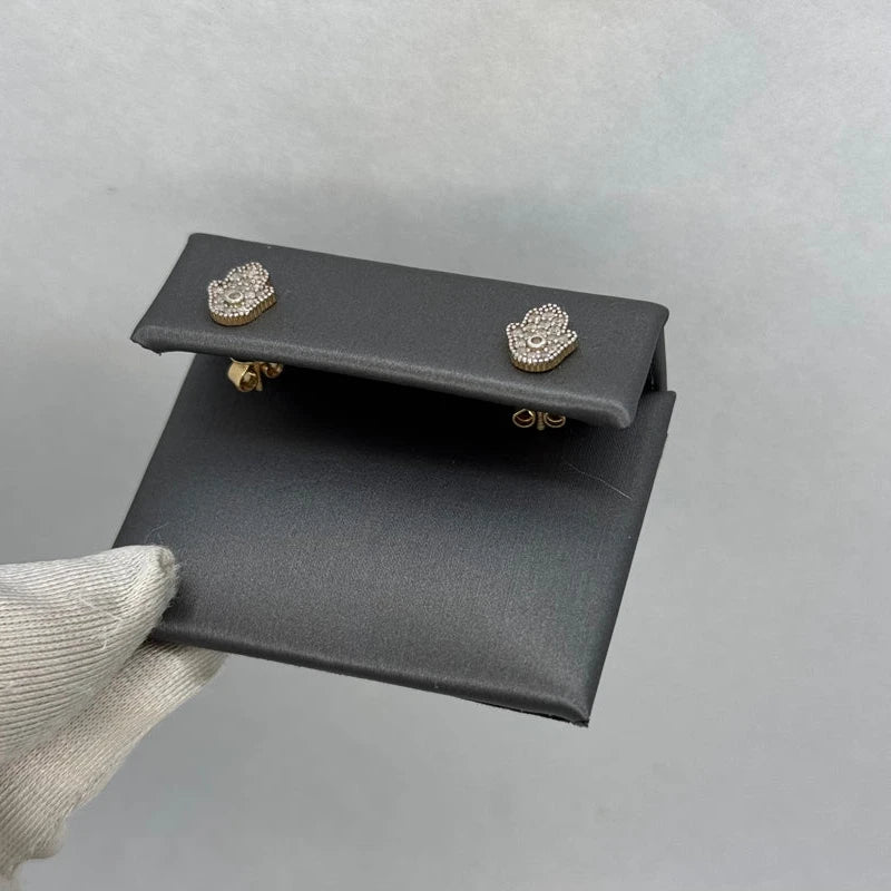 14k Diamond Earrings