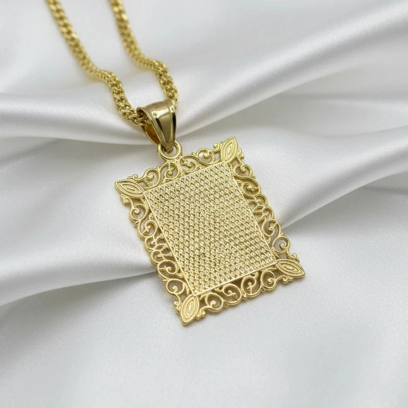 10K Virgo zodiac Pendant