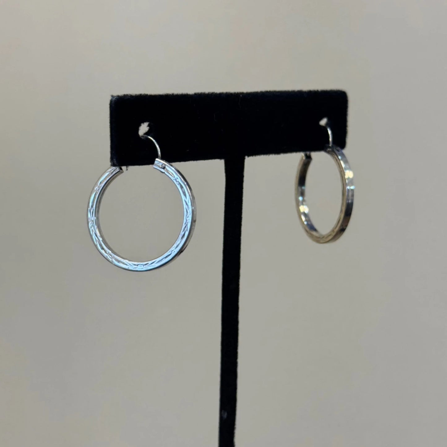 Sterling Silver Hoop Earrings
