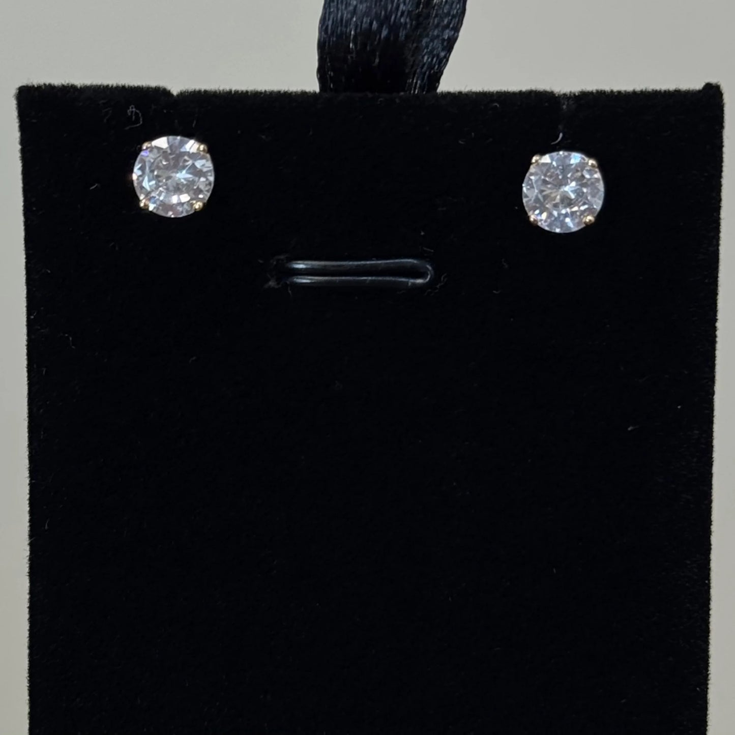 Sterling Silver CZ earrings