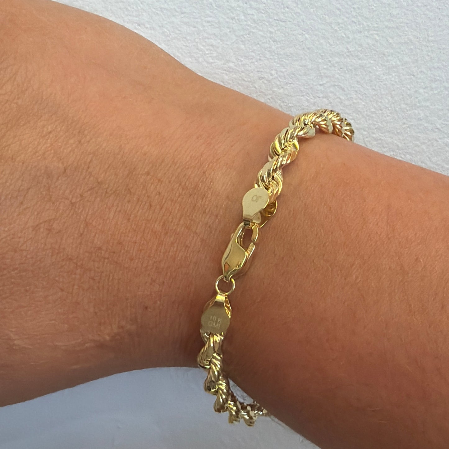 10k Rope Bracelet