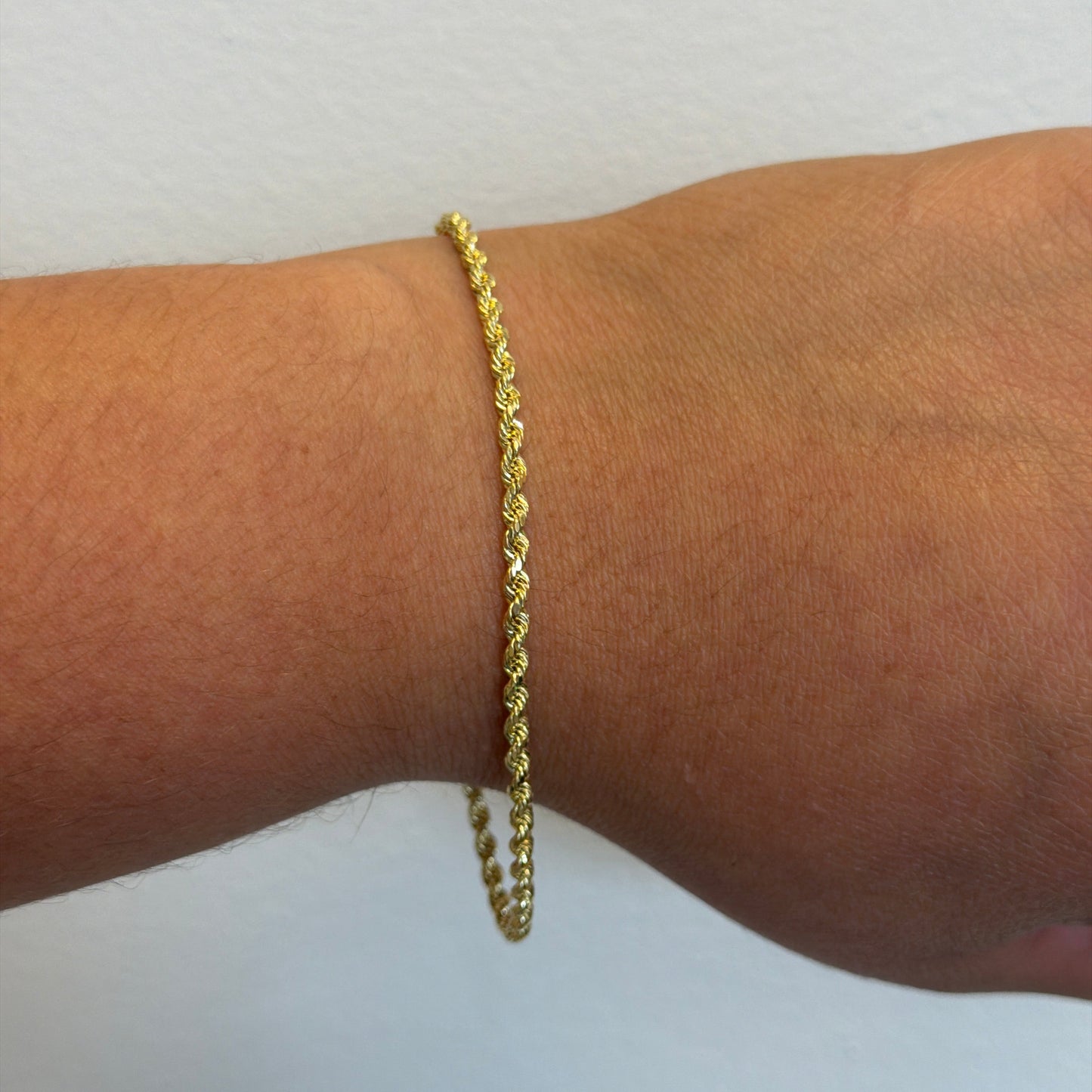 10k Rope Bracelet