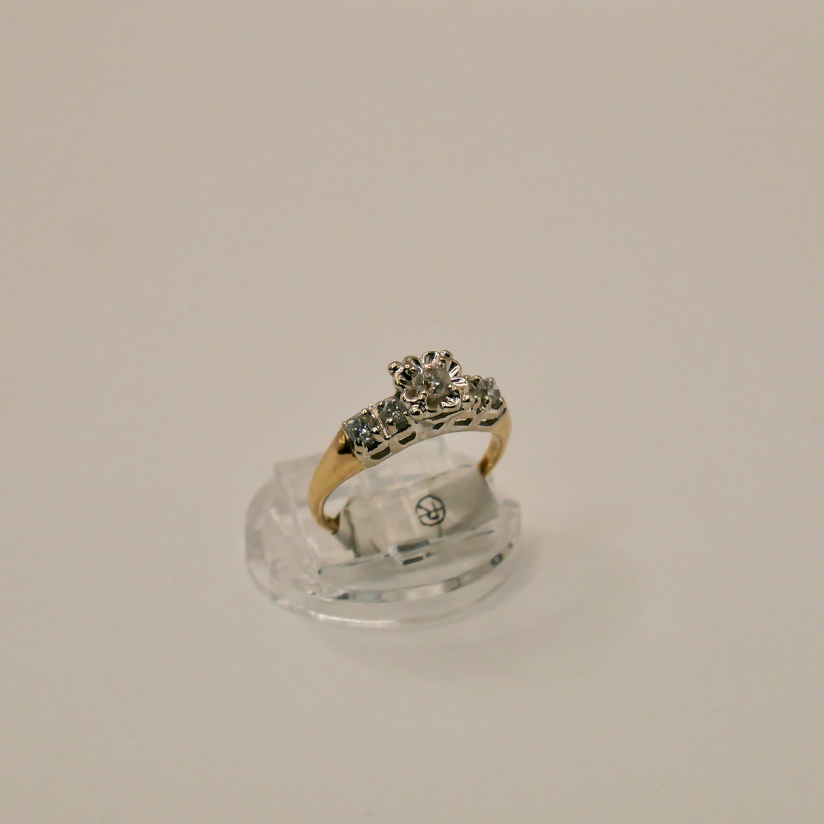 14k Diamond Engagement Ring