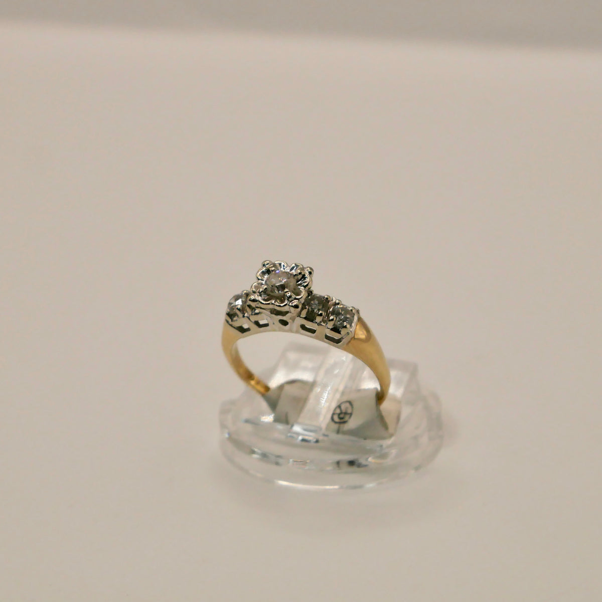 14k Diamond Engagement Ring