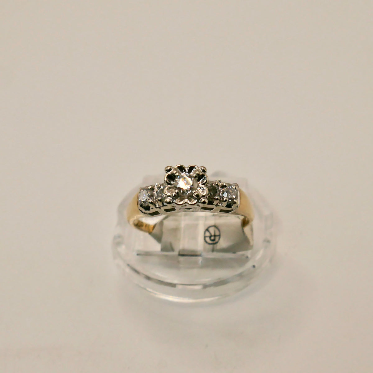 14k Diamond Engagement Ring