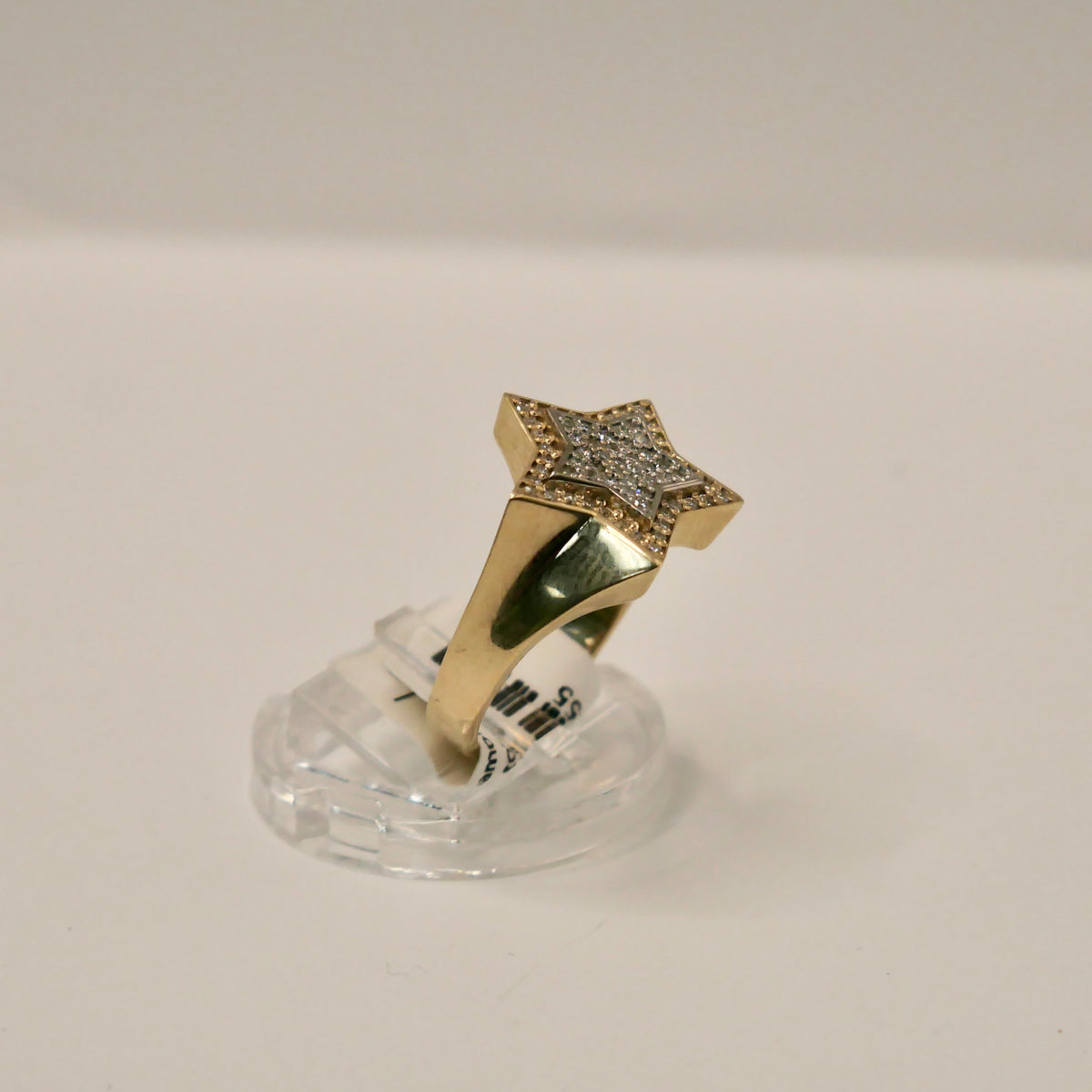 10k Diamond Star Ring