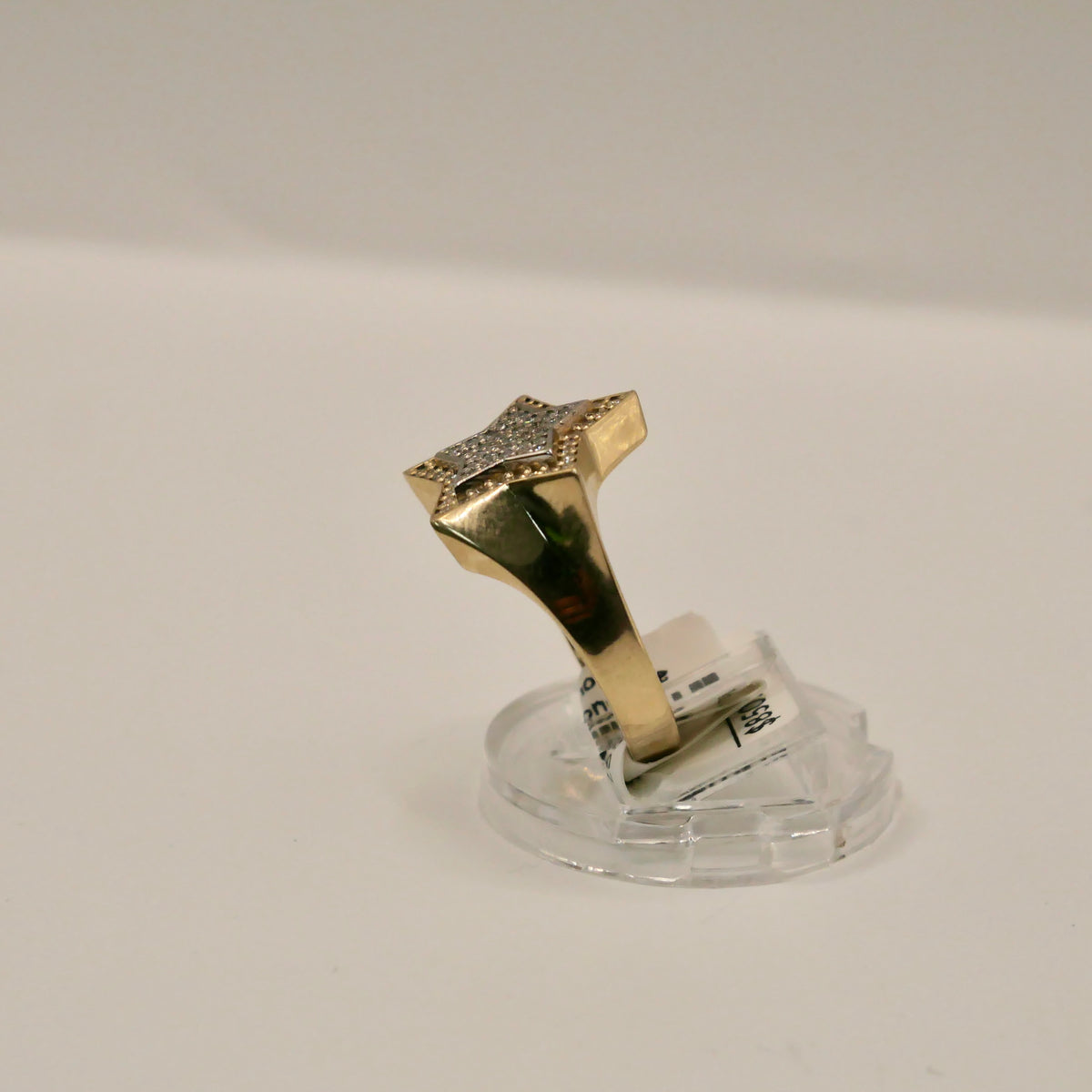 10k Diamond Star Ring