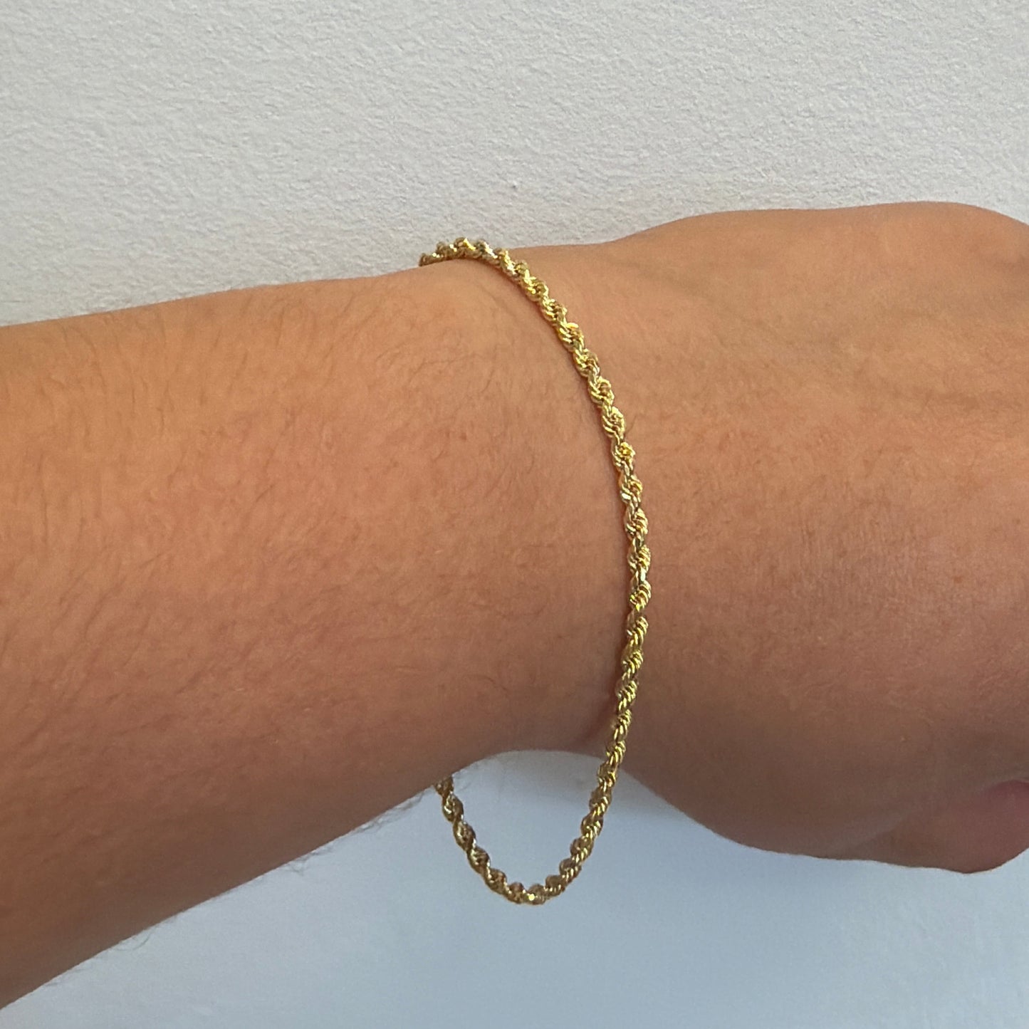 10k Rope Bracelet