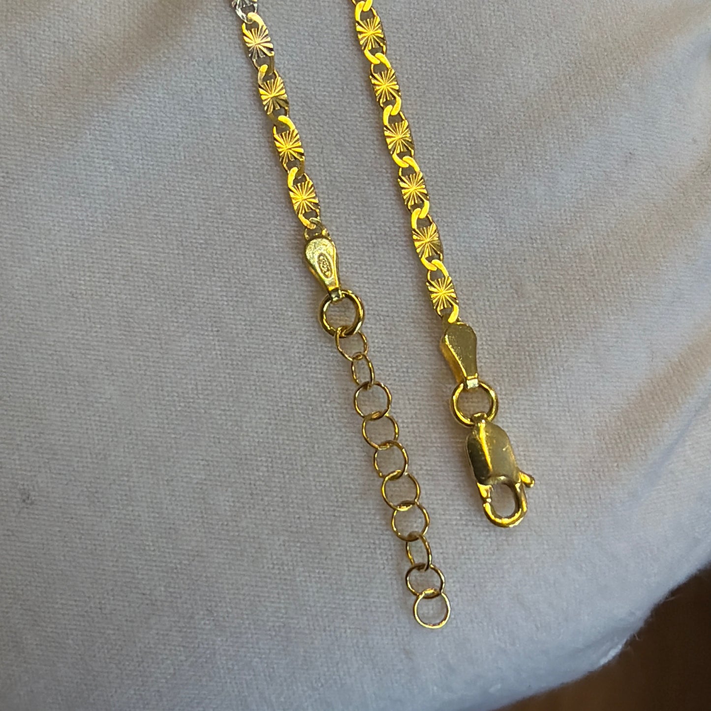 Sterling Silver Valentina Anklet