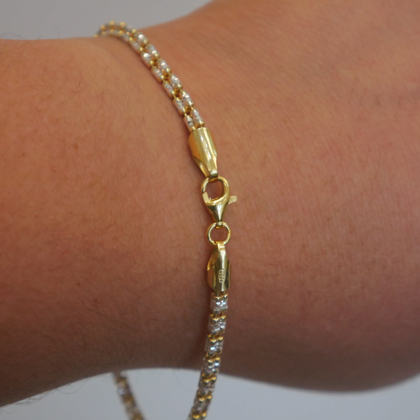 Sterling Silver Ice Bracelet