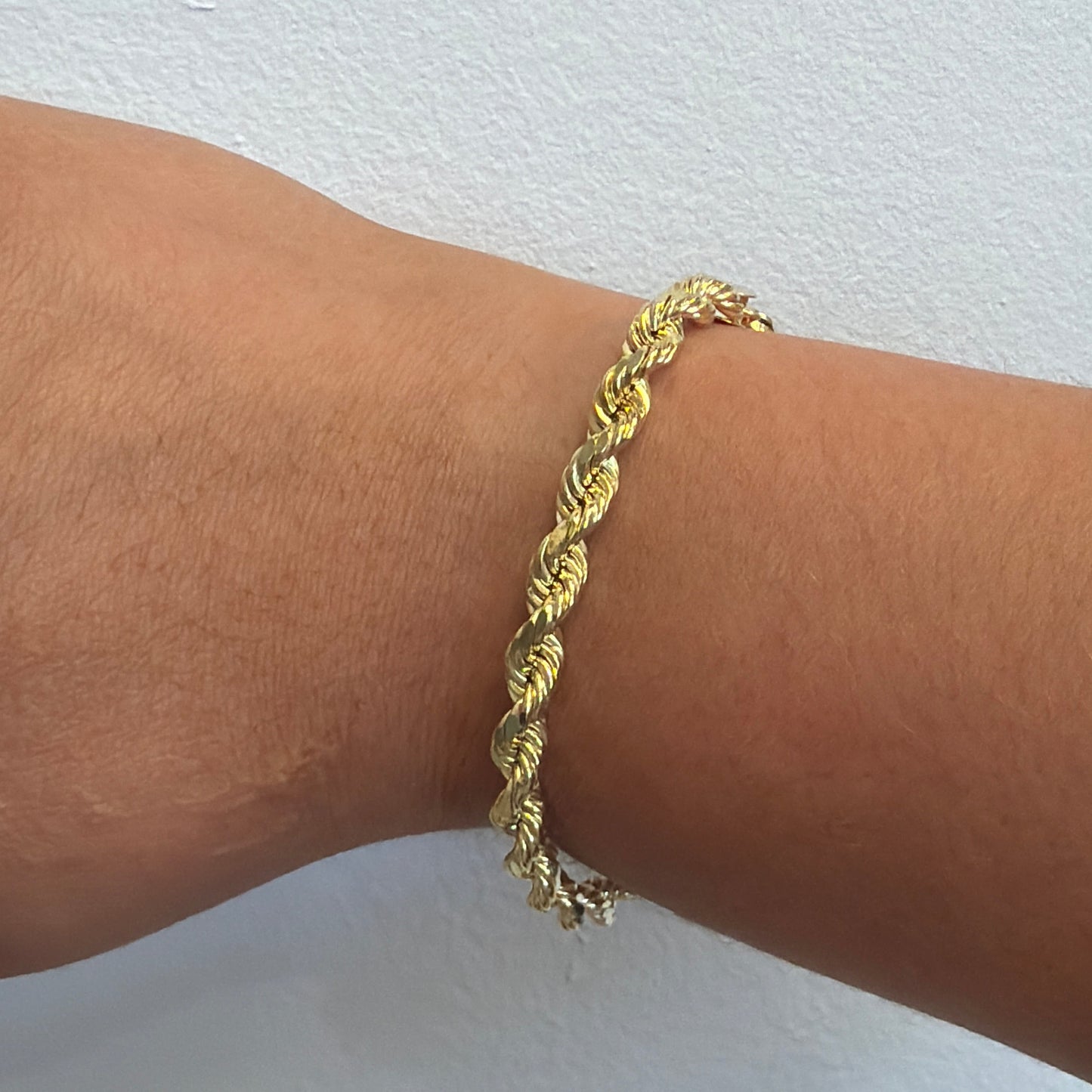 10k Rope Bracelet