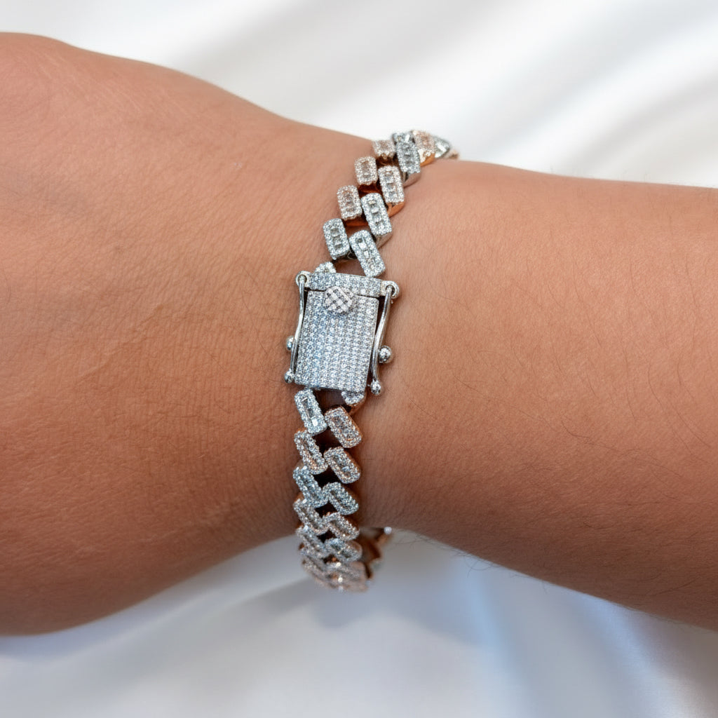 Sterling Silver Cuban Bracelet