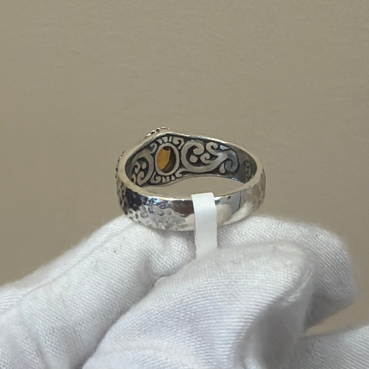 Sterling Silver Citrine Ring