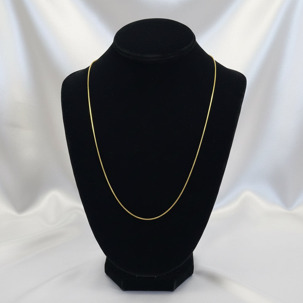 14k Cable link Necklace