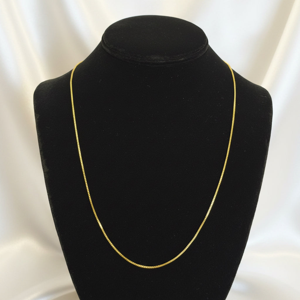 14k Cable link Necklace