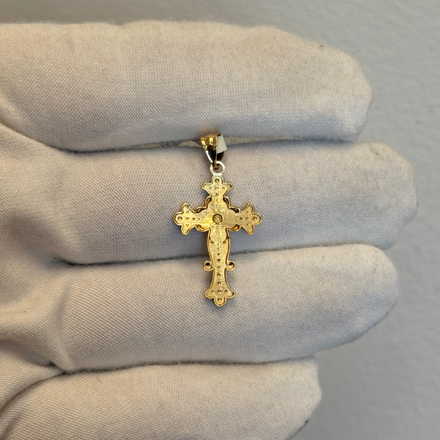14k Cross Pendant