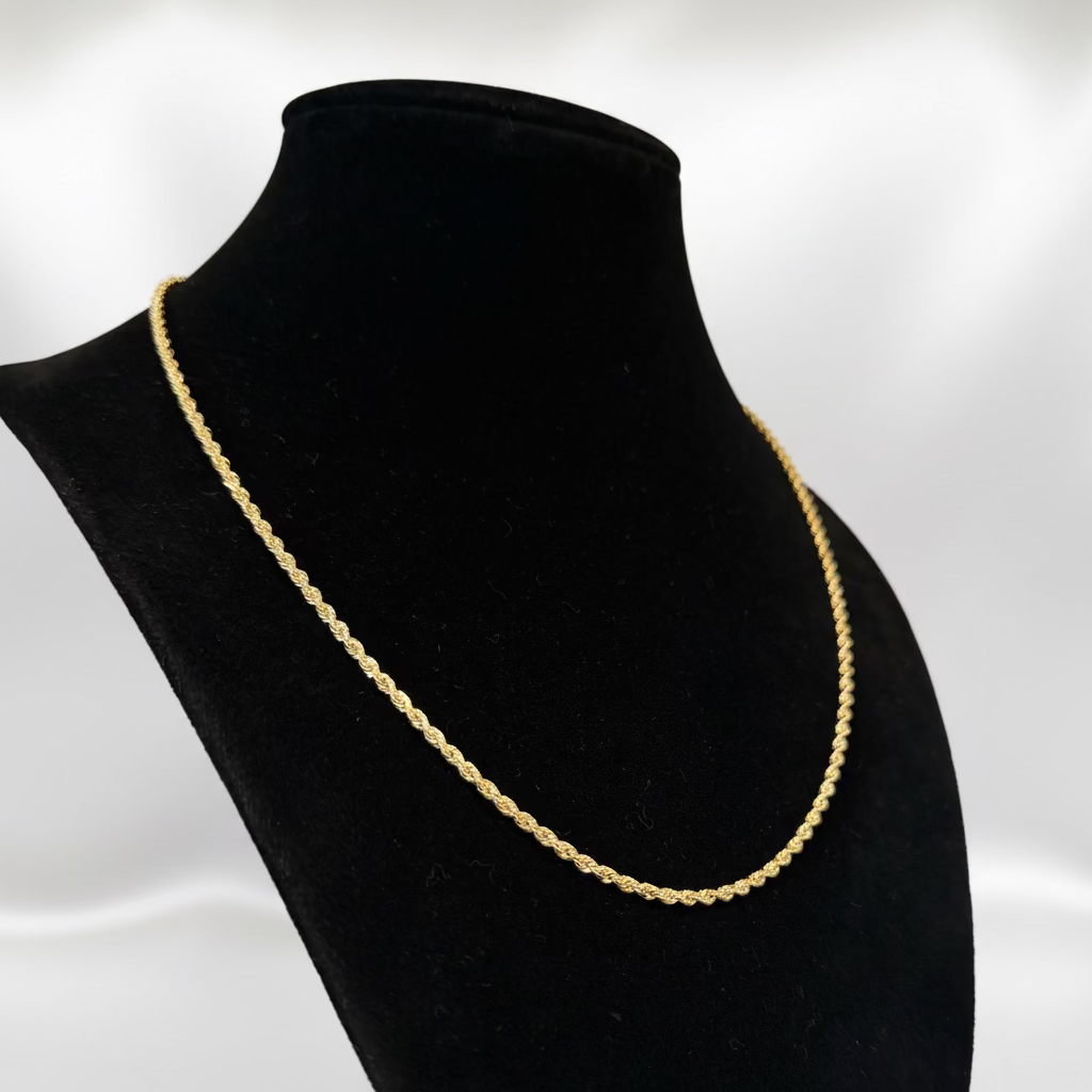 10k Rope Necklace
