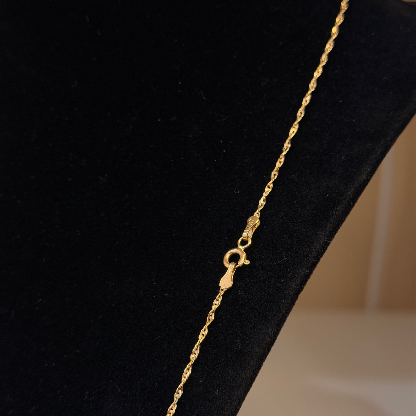 10k Singapore Necklace