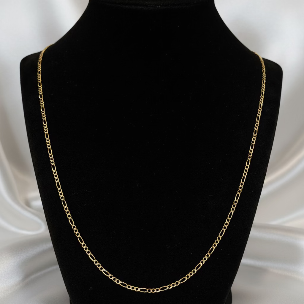 10k Figaro Necklace