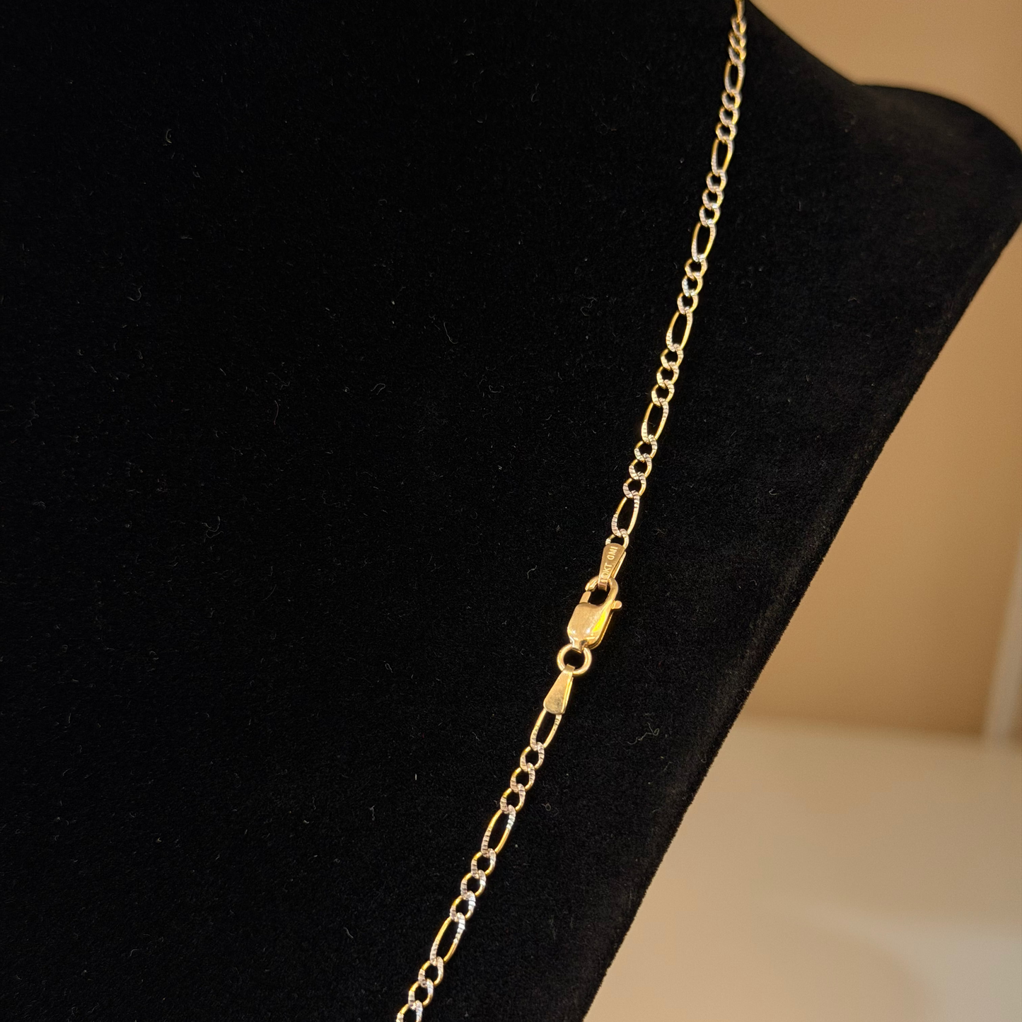 10k Figaro Necklace