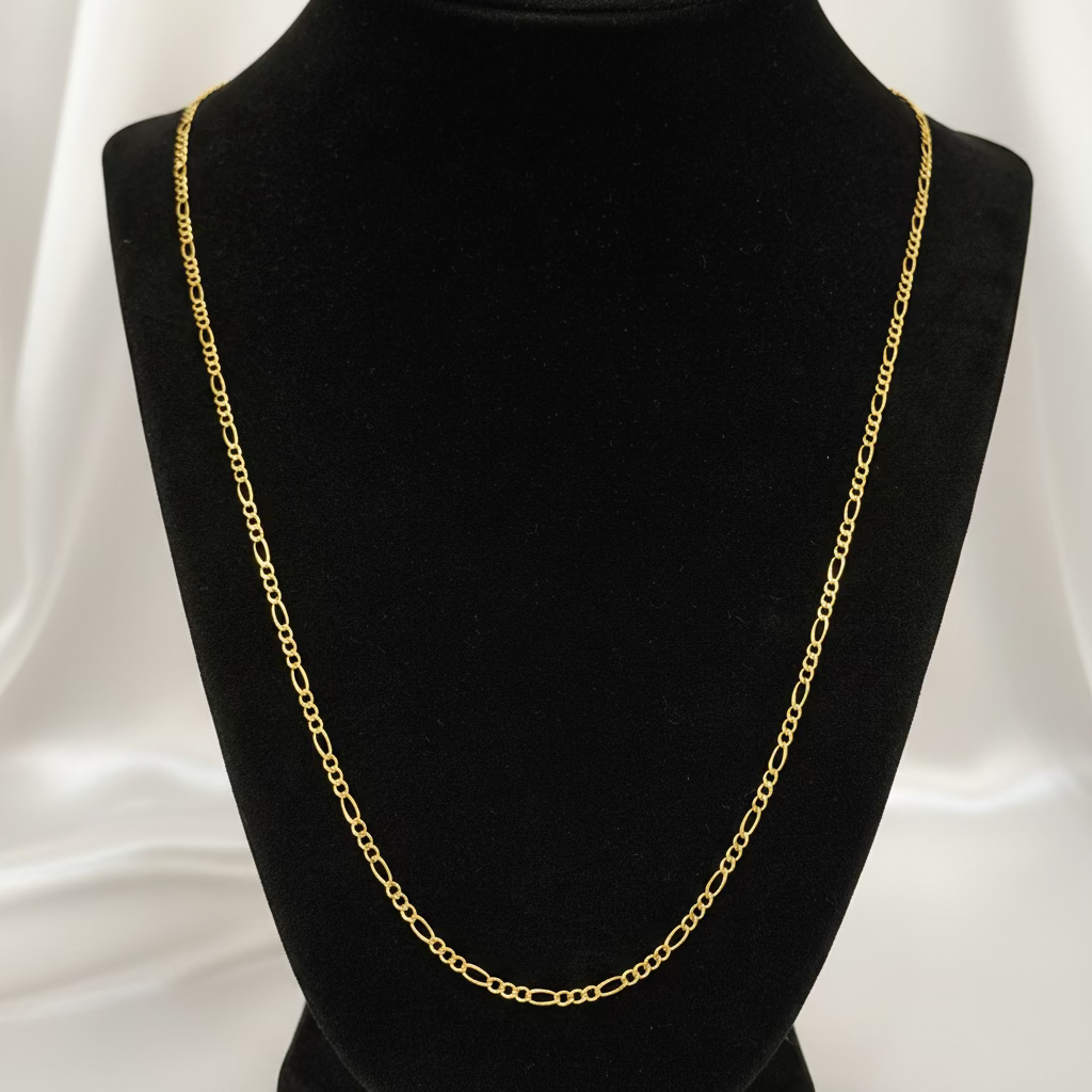 10k Figaro Necklace