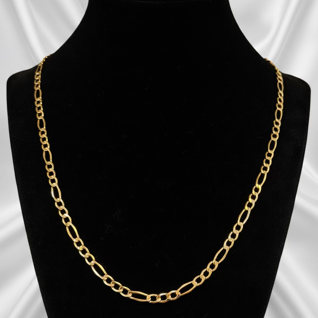 10k Figaro Necklace