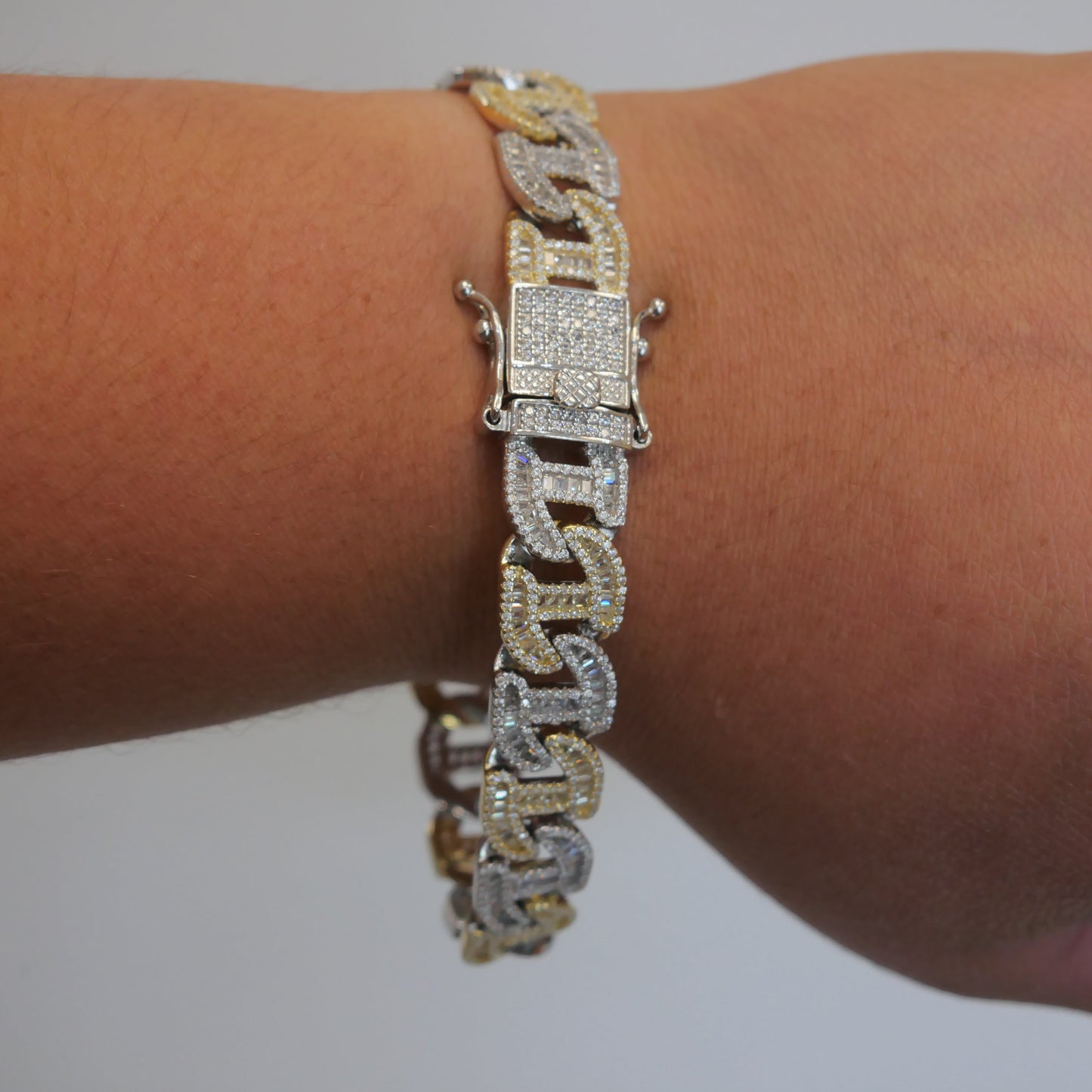 Sterling Silver Gucci link Bracelet