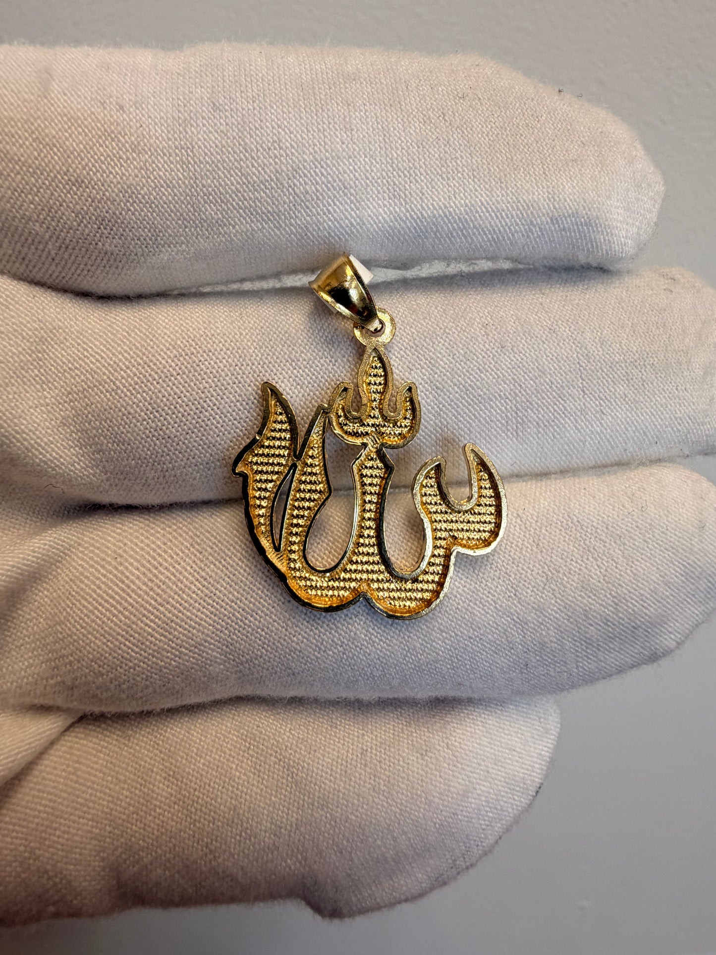 10k Allah Pendant