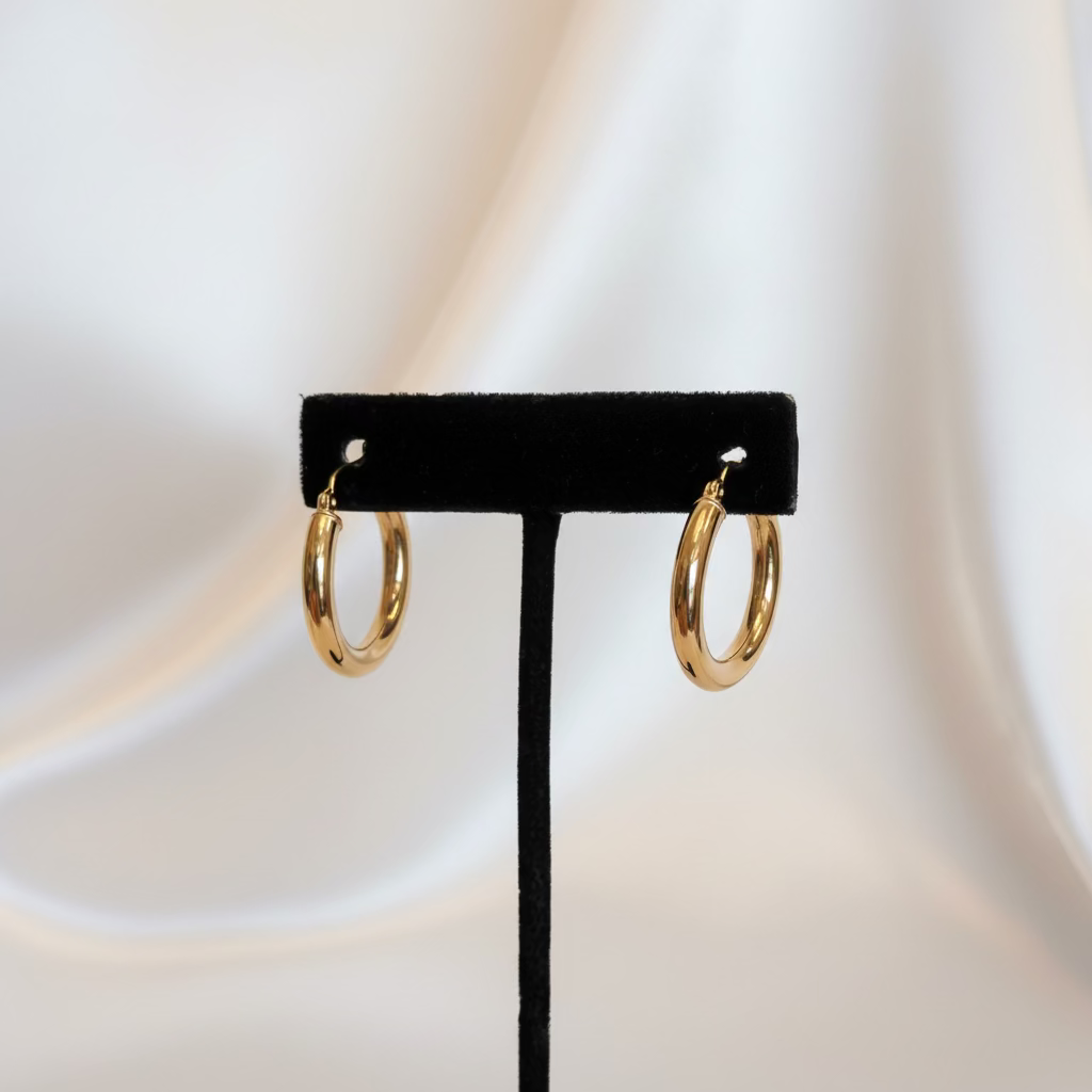 10k Hoop Earrings