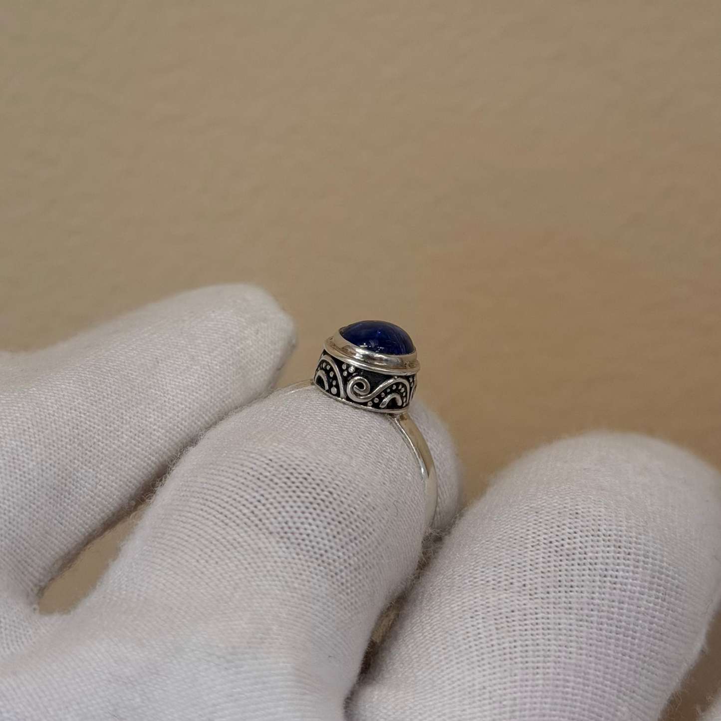 Sterling Silver Tanzanite Ring