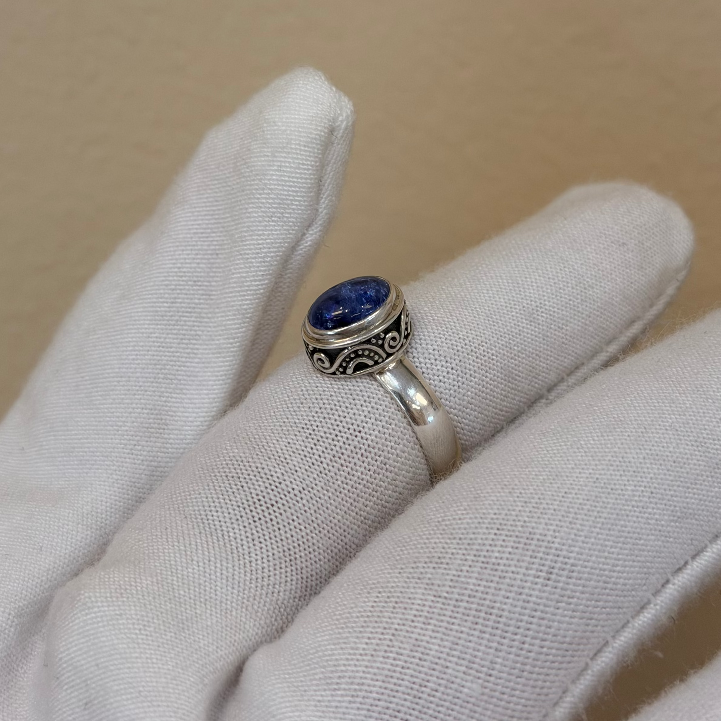 Sterling Silver Tanzanite Ring