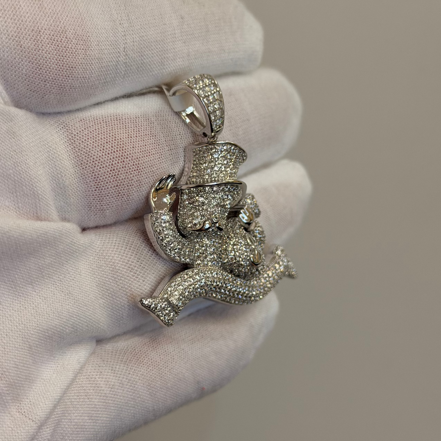 Sterling silver cartoon pendant