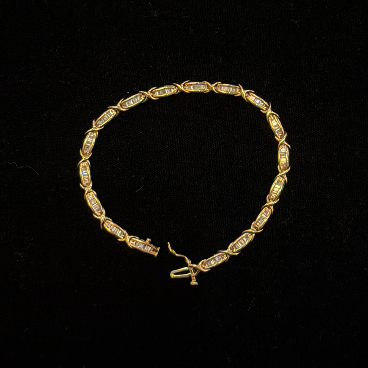 10k Diamond Tennis Bracelet