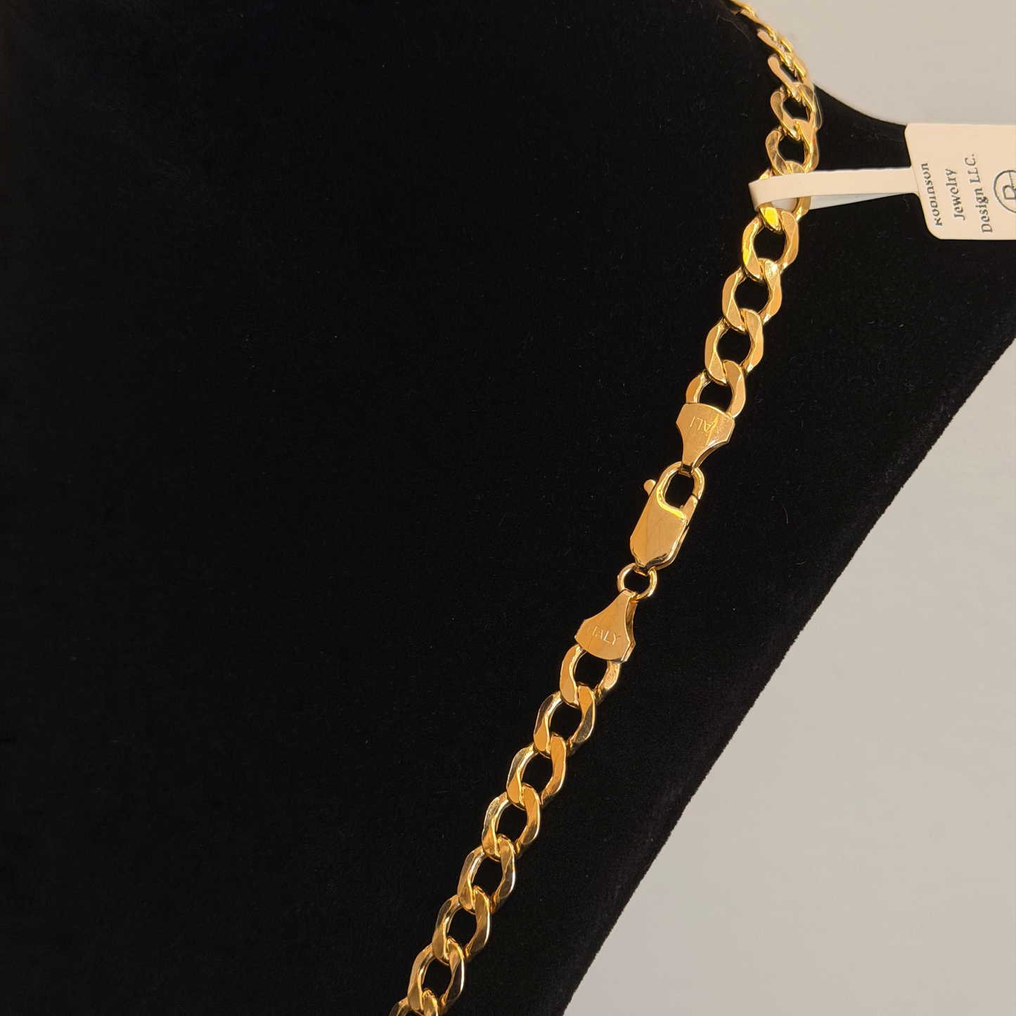 10k Curb Necklace