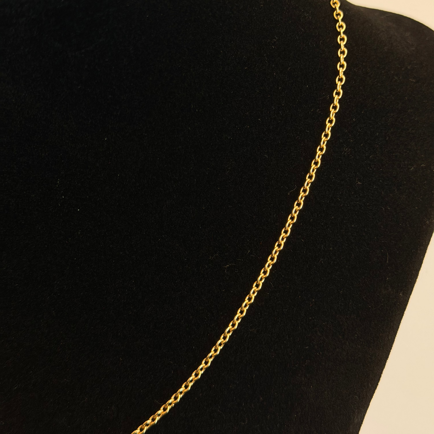 14k Cable necklace