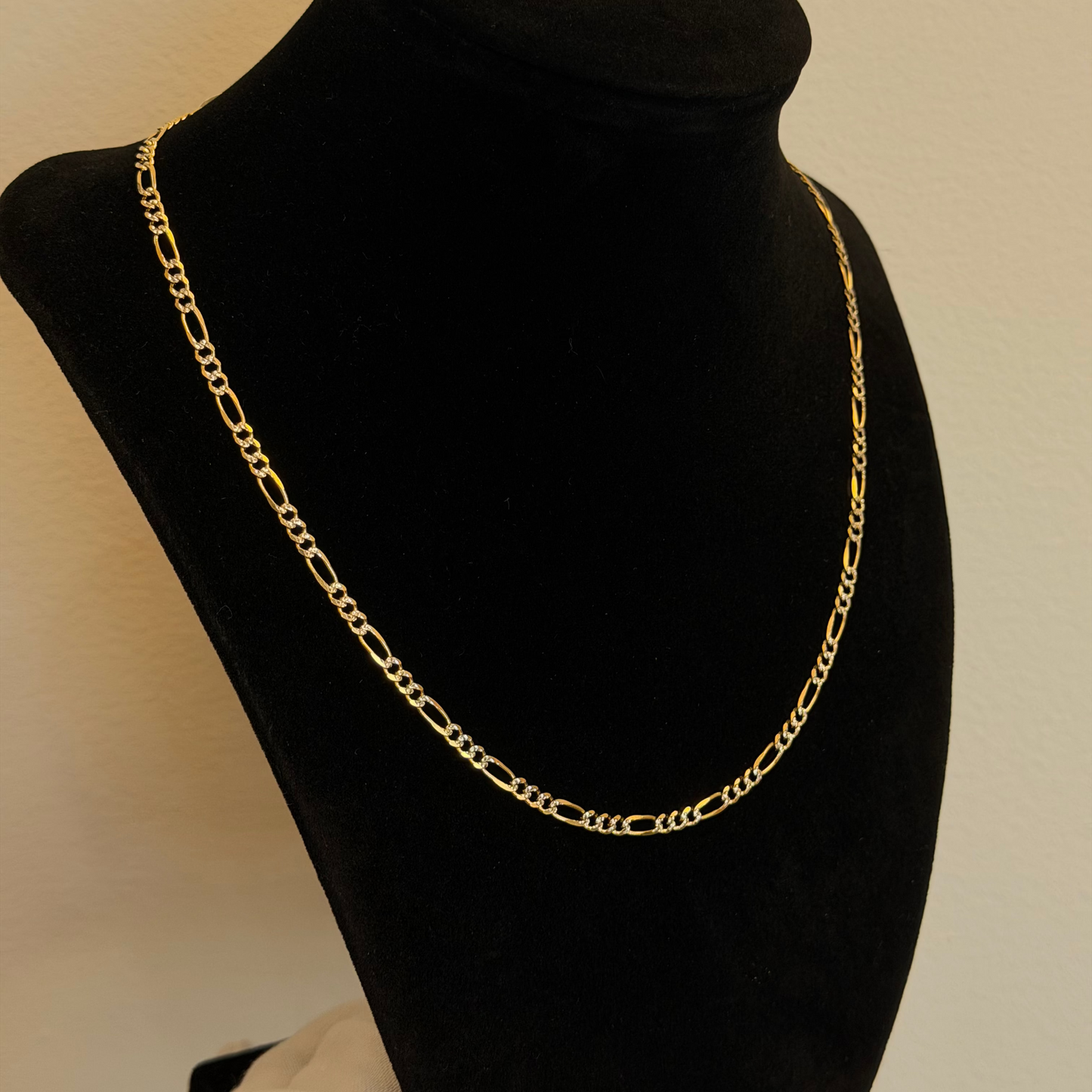 14k Figaro Necklace