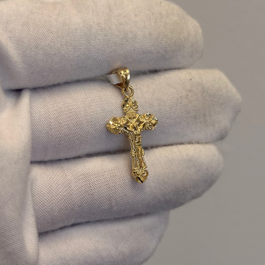10k Cross Pendant