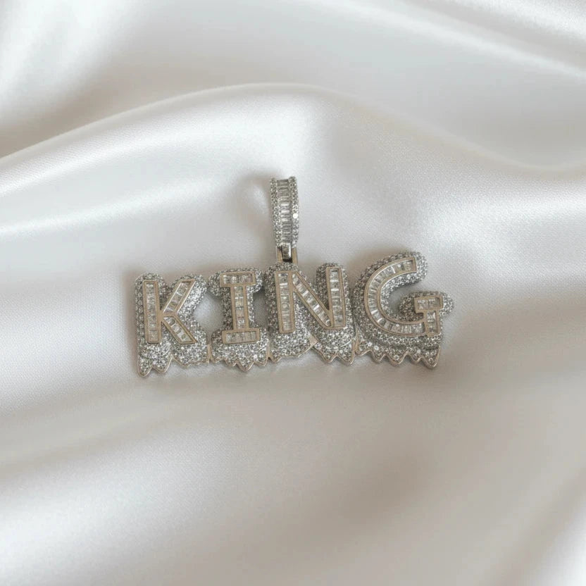 Sterling Silver “KING” Pendant