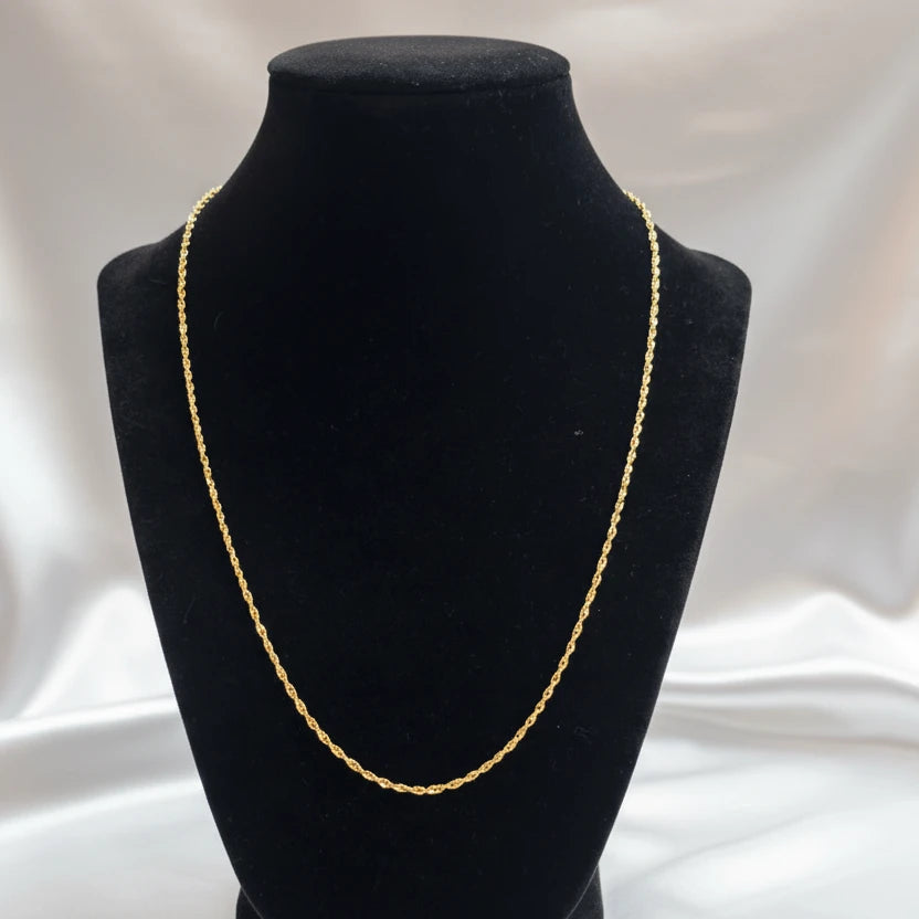 10k Singapore Necklace