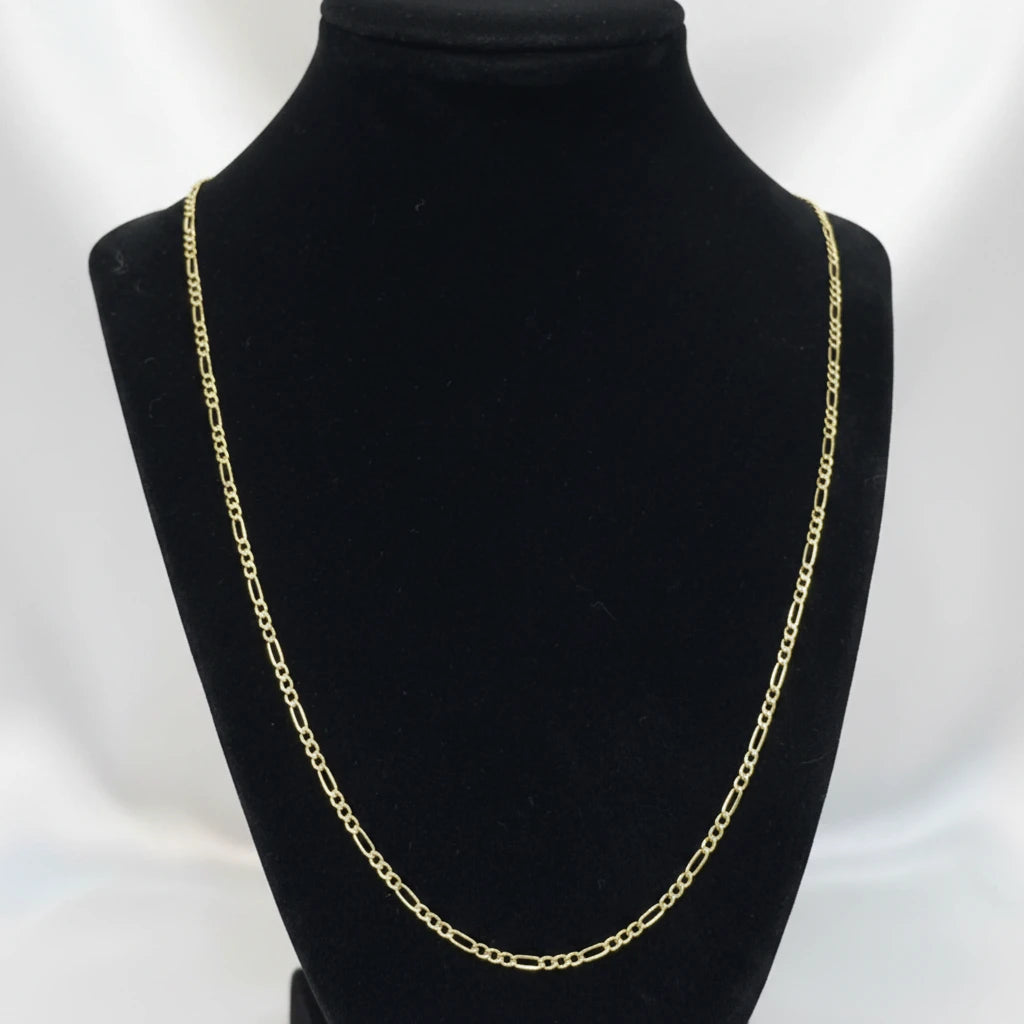 10k Figaro Necklace