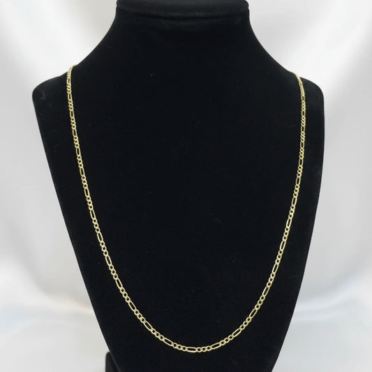 10k Figaro Necklace