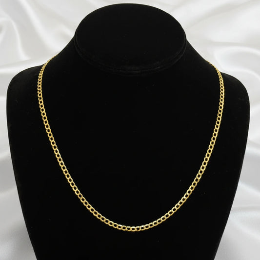 10k Curb Necklace